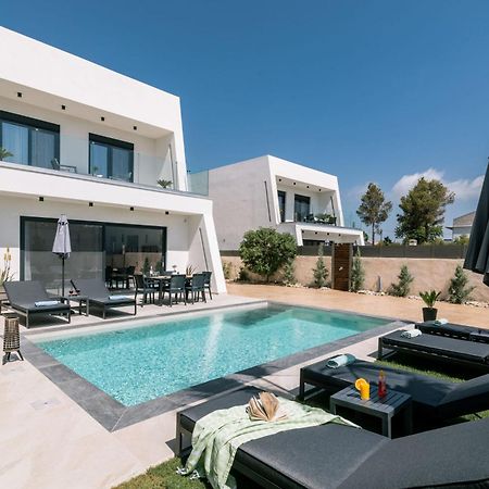 Sunwhite Villas - Private Pool & Cozy Atmosphere, By Zantewize 拉加纳斯 外观 照片