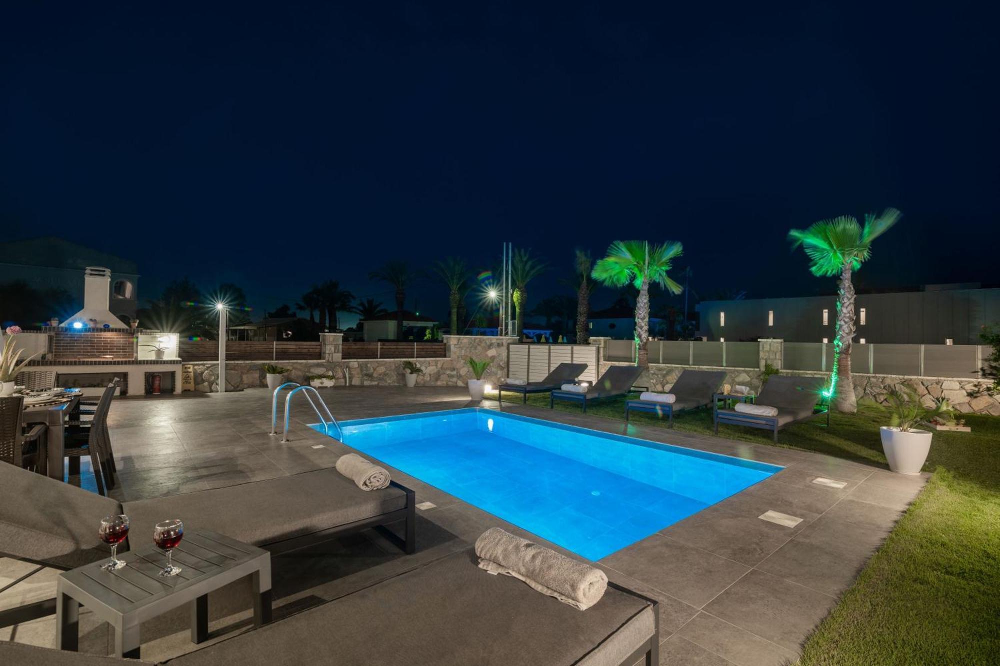 Sunwhite Villas - Private Pool & Cozy Atmosphere, By Zantewize 拉加纳斯 外观 照片