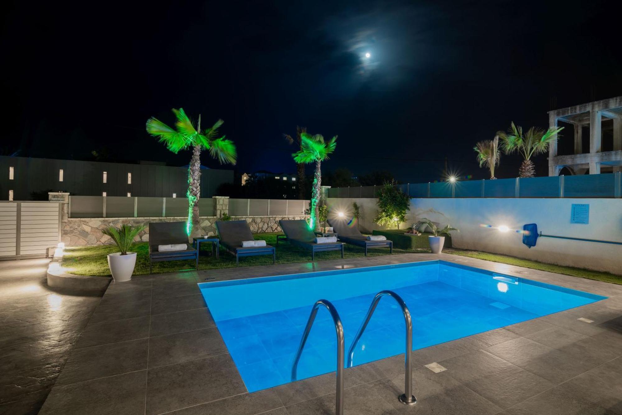 Sunwhite Villas - Private Pool & Cozy Atmosphere, By Zantewize 拉加纳斯 外观 照片