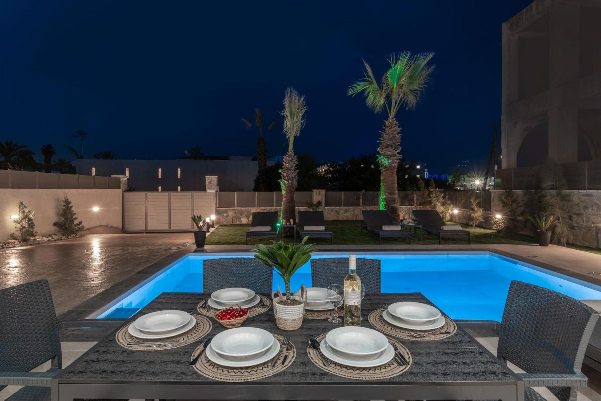 Sunwhite Villas - Private Pool & Cozy Atmosphere, By Zantewize 拉加纳斯 外观 照片