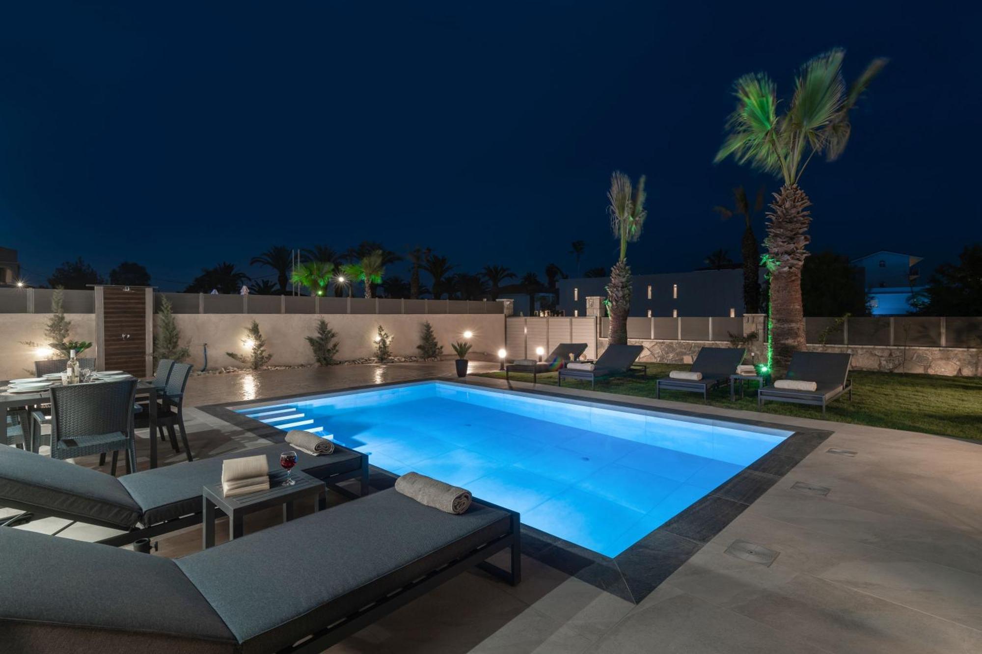 Sunwhite Villas - Private Pool & Cozy Atmosphere, By Zantewize 拉加纳斯 外观 照片